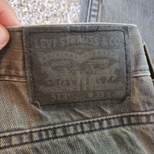 Levi's mens 513 jeans 33x30